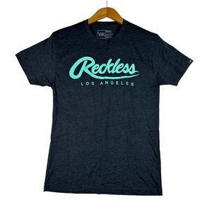 Young & Reckless‎ Grey T Shirt Size S